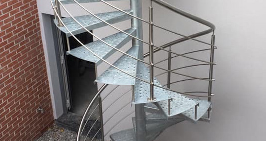 réalisation escaliers - La Louvière