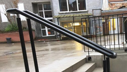 rampe escaliers metal